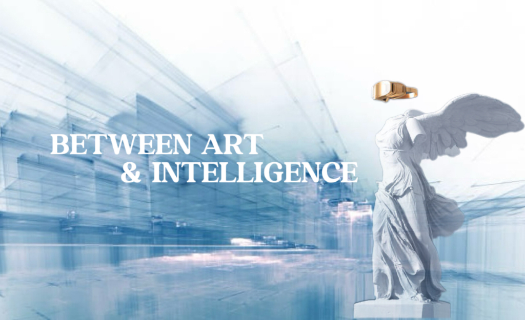 Between Art & Intelligence — Wenqi’s portfolio cover